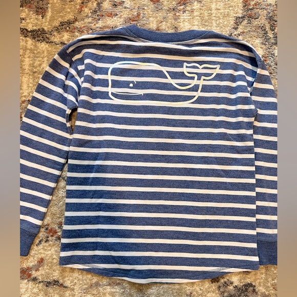 [Vineyard Vines] Blue & White Striped Top - Picture 6 of 6